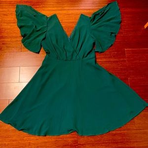 Shein Butterfly Sleeve Dress